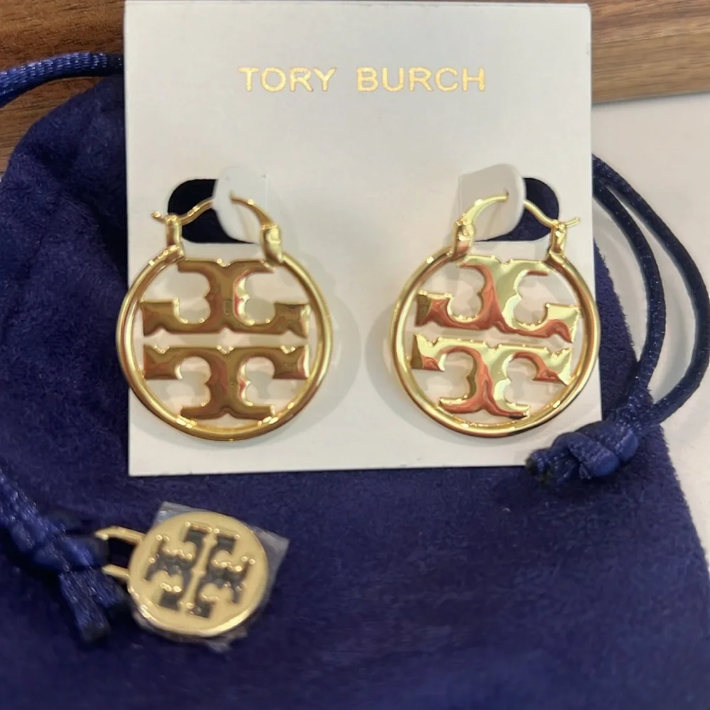 Tory Burch Miller Small Hoop.